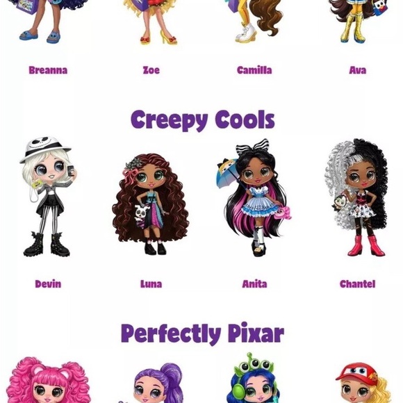 Disney Other - Disney Doorables Adoorbs dolls. Series 1 with the 3 mystery and Stitch doll.